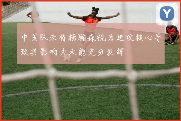 中国队未将杨瀚森视为进攻核心导致其影响力未能充分发挥
